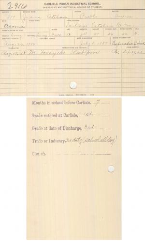 Juana Esteban Student File Juana Esteban Student File