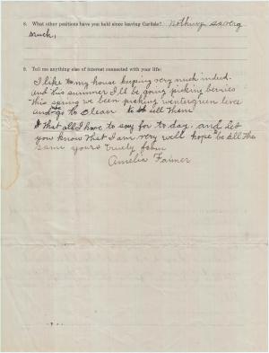 Amelia Farmer Student File Amelia Farmer Student File