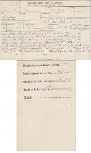 Nora Jimeson Student File Nora Jimeson Student File