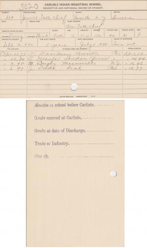 Jennie Tallchief Student File Jennie Tallchief Student File