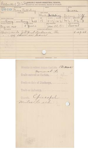 Nina Tallchief Student File Nina Tallchief Student File