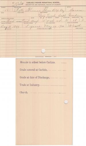 Retta Thomas Student File Retta Thomas Student File