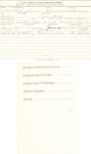 Will Johnson Student File Will Johnson Student File