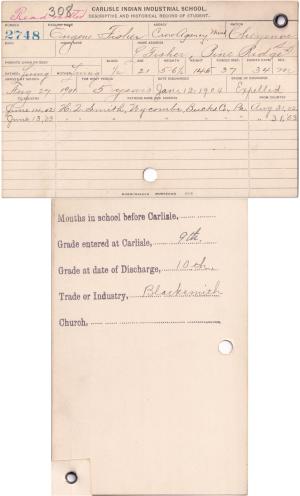 Eugene Fisher Student File Eugene Fisher Student File