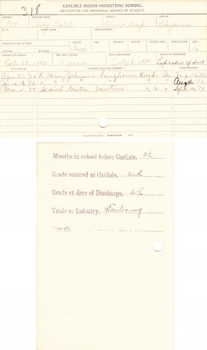 Percy Kable Student File Percy Kable Student File