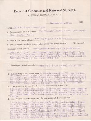 Sumner Riggs (Red Hat) Student File