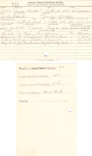 James Miller Sr. Student File James Miller Sr. Student File