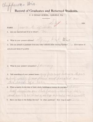 James Mishler (Jim Namekagon) Student File