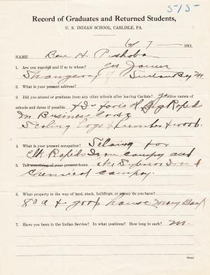 Benjamin Peshawbey Student File Benjamin Peshawbey Student File