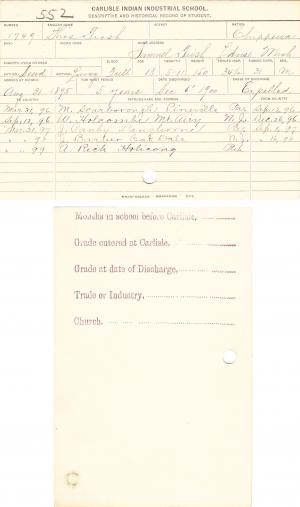 Thomas Tiosh Student File Thomas Tiosh Student File