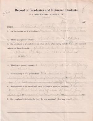 Walter Komah Student File