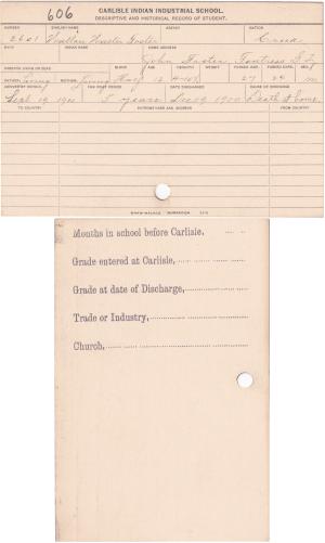 Wallace Walter Foster Student File Wallace Walter Foster Student File
