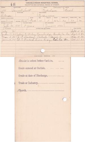Samuel Scott Student File Samuel Scott Student File