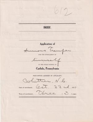 Ammons Tramper Student File Ammons Tramper Student File
