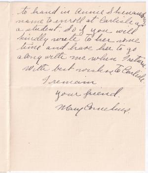 Mary L. Cornelius Student File