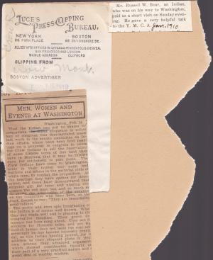Russell Whitebear Student File Russell Whitebear Student File