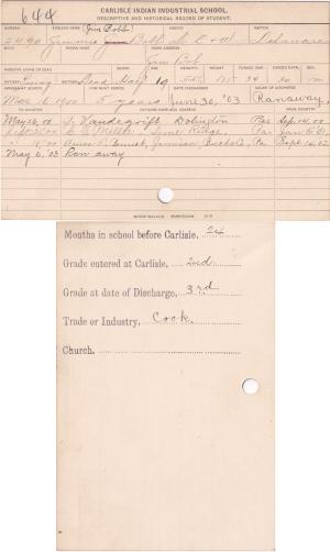 Jimmie Bobb Student File