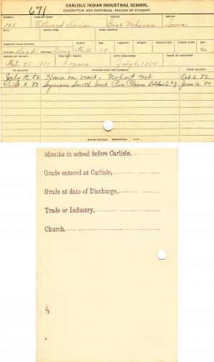 Ellwood Dorian Student File