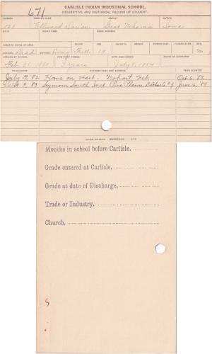 Ellwood Dorian Student File