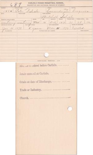 Peter Delisle Student File Peter Delisle Student File