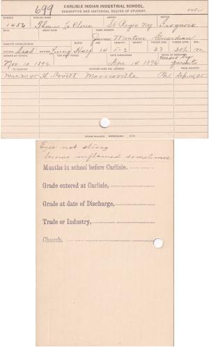 Thomas Le Clerce Student File Thomas Le Clerce Student File