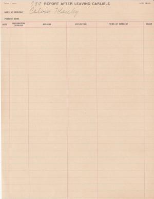 Calvin Kauley Student File Calvin Kauley Student File