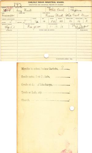Lucy Smith Student File
