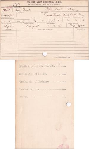 Lucy Smith Student File