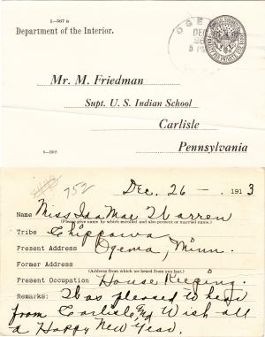 Ida Mae Warren Student File Ida Mae Warren Student File