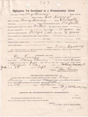 Tony Kenney Student File Tony Kenney Student File