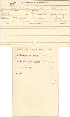 Joseph Wisecoby Student File Joseph Wisecoby Student File