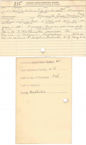 Calistro Antonio Lugo Student File Calistro Antonio Lugo Student File