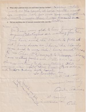 Calistro Antonio Lugo Student File