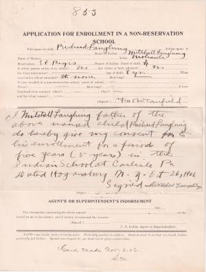 Richard Laughing Student File