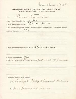 Louis Levering Student File Louis Levering Student File