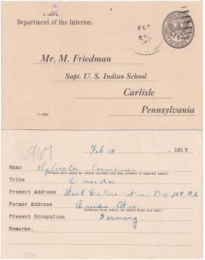Sylvester Cornelius Student File Sylvester Cornelius Student File