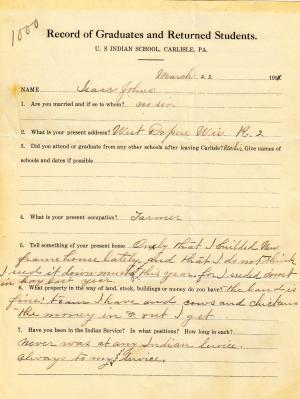 Isaac John Student File Isaac John Student File