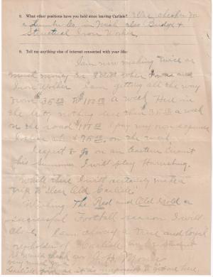Joseph Morris Student File