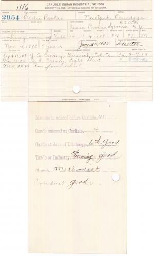 Eddie Powlas Student File Eddie Powlas Student File