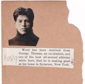 George E. Thomas Student File