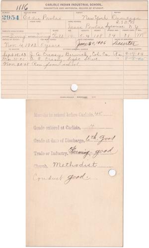 Eddie Powlas Student File Eddie Powlas Student File