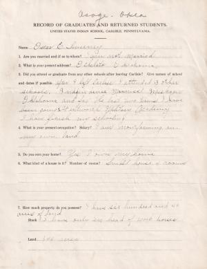 Earl Jennings Student File