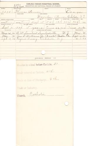Thomas Perrier Student File
