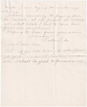 Foster Otto Student File