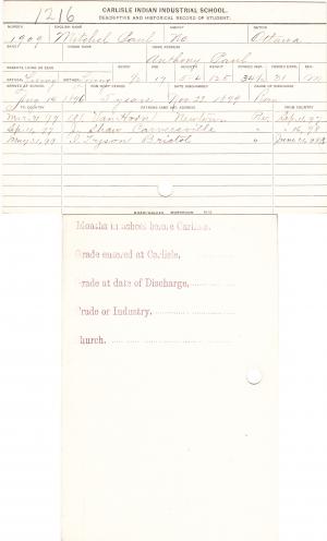 Mitchell Paul Student File Mitchell Paul Student File