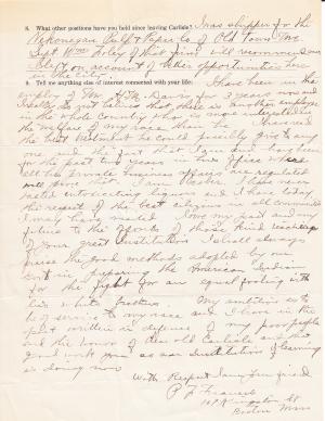 Peter Francis Student File