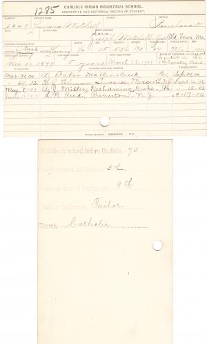 Lawrence Mitchell Student File Lawrence Mitchell Student File