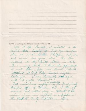 Lawrence Mitchell Student File