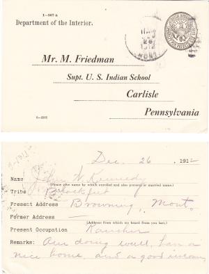 John Kennedy Student File
