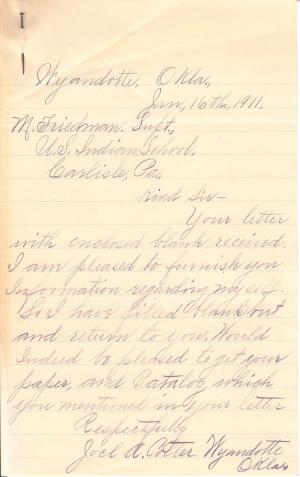 Joel Cotter Student File Joel Cotter Student File